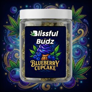 Blueberry Cupcake Flower